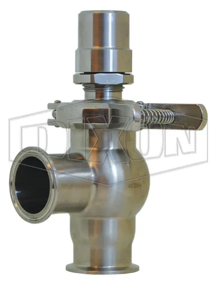 Dixon Sanitary Pressure Relief Valve L Style | Dixon